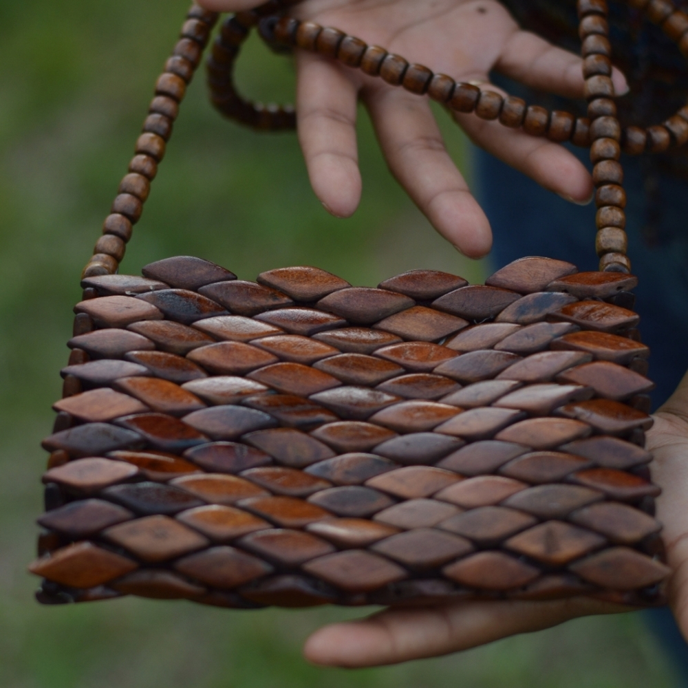 Beaded Shoulder Bag